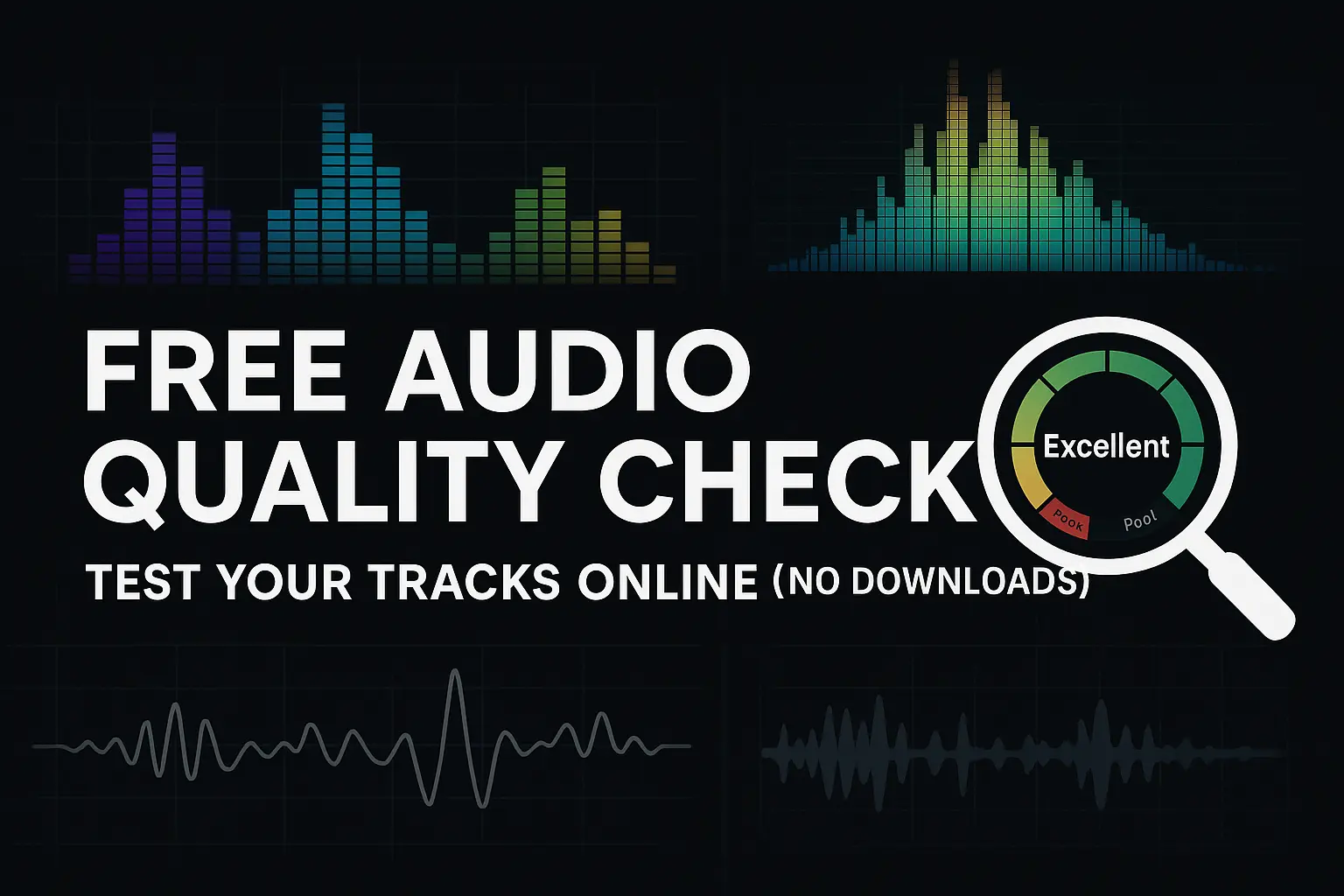 Free Audio Quality Checker – Test Your Tracks Online (No Downloads ...