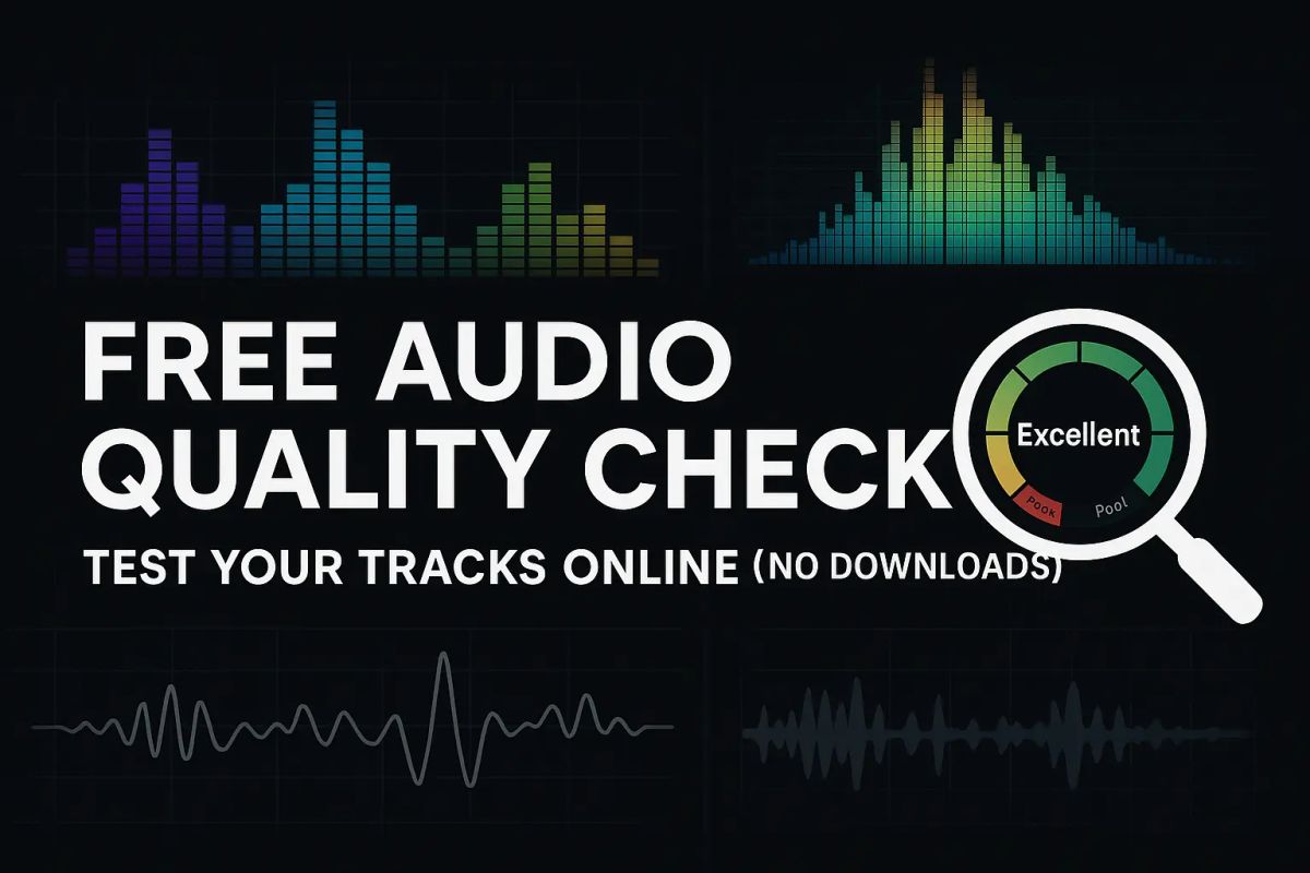 Free Audio Quality Checker – Test Your Tracks Online (No Downloads ...